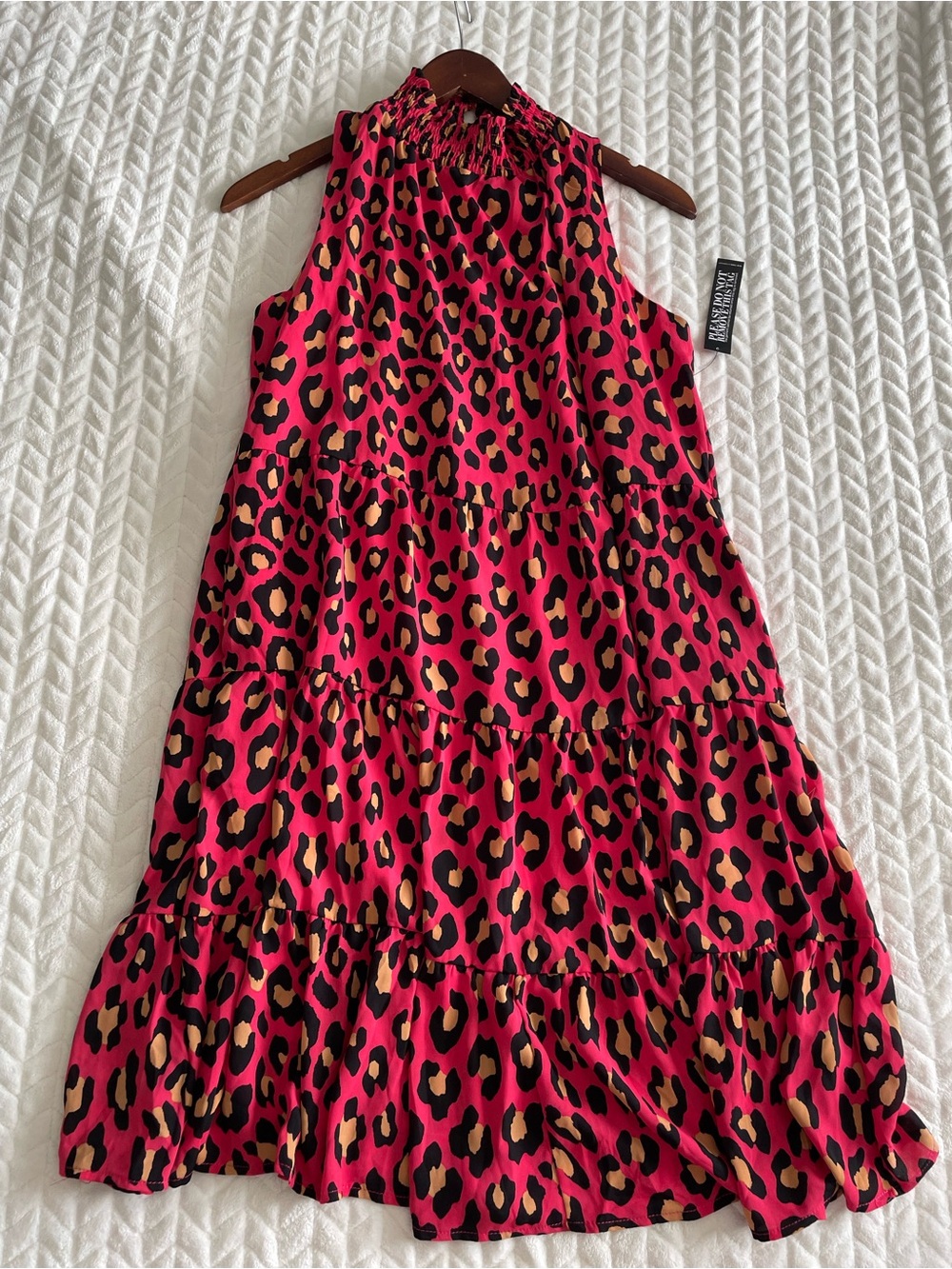 NWT - New York & Company leopard print shift dress.